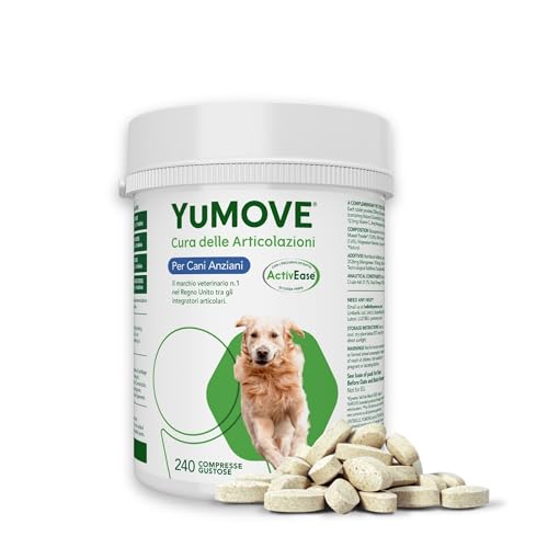 Yumove Integratore Articolazioni Cane Senior 8+ – 240 Compresse ActivEase