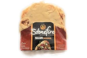 Stonefire Naan Fresh Authentic Flatbreads, (3 Pack) Origional