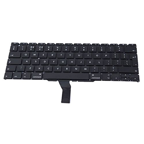 OLVINS New Replacement UK English Keyboard Compatible for Apple Macbook Air 11.3" A1370 (2011) A1465 (2012-2015) UK Keyboard