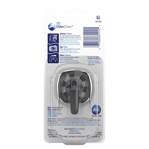 Febreze Air Freshener, Car Vent Clip Air Freshener, Hawaiian Aloha Air Freshener, Orange