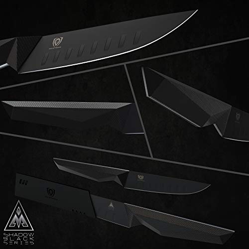 DALSTRONG Steak Knife Set 4Piece 5" Blade Shadow Black Series