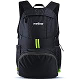 modase Large 35L Travel Backpack Durable Travel Hiking Backpack Daypack - Water Resistant Lightweight Packable Backpack