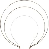 Kopida Gold Multi-Layer Hair Crown Bridal Gold Halo Headband Thin Non Slip Hairbands Bridal Wedding Headband Goddess Hairbands