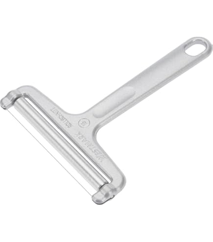 Goodcook Stainless Steel Cheese Slicer With Extra Replacement Wire – Sharp & Durable