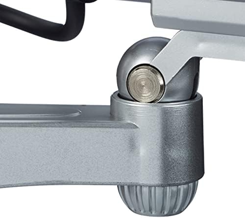 Câmara de Vigilância de Parede Falsa com LED, Alimentada a Pilhas, Segurança, Plástico, 1 Unidade, 11 x 31,5 x 8,5 cm, Prateada
