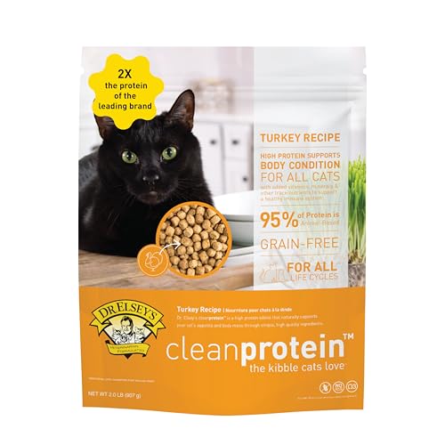 DR. ELSEY’S CLEANPROTEIN TURKEY CAT KIBBLE 2 LB. BAG