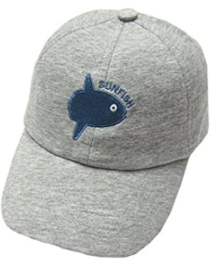 New Kids Embroidery Cotton Baseball Hats Sun Visors Cap(3M-6T)