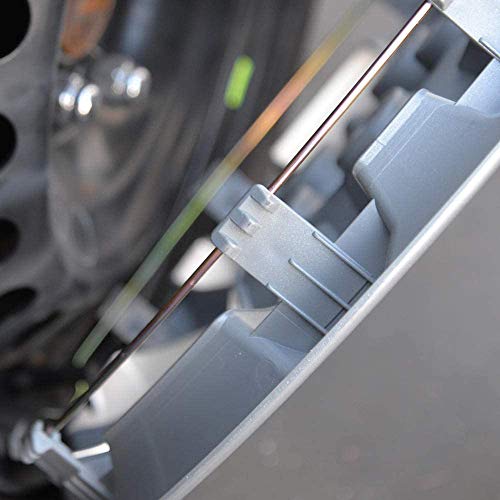 BDK Wheel Guards (4 Pack) Hubcaps for Car Accessories Wheel Covers