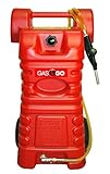 Gas & Go 25 Gallon Portable Poly Gas Can Caddy