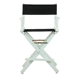 Casual Home 24" Director's Chair White Frame with