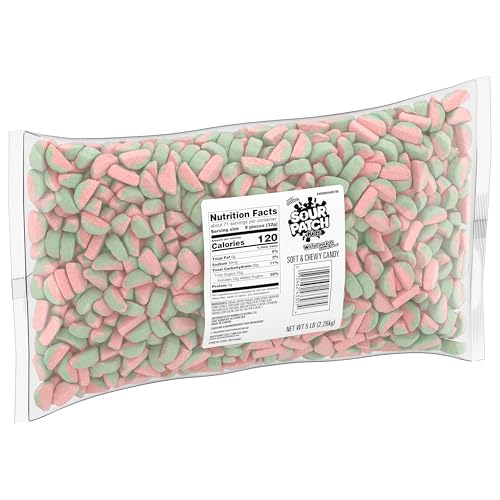 SOUR PATCH KIDS WATERMELON SOFT & CHEWY CANDY, 80 OZ BAG