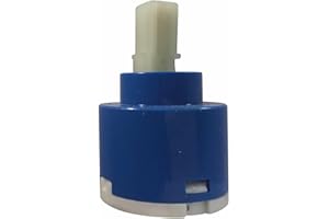 MI MADOL IMPORTS, LLC MADOL Single Handle Faucet Replacement Cartridge 40mm 1 1/2 Diameter [1352] Plastic Body with Ceramic Valve