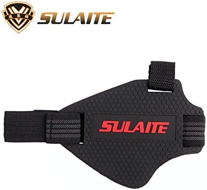 LUZE Motorcycle Protective Kneepad - Motorcycle Gear Shift Pad Riding Shoes Scuff Mark Protector Motorbike Boots Cover Shifter Guards 1 PCs
