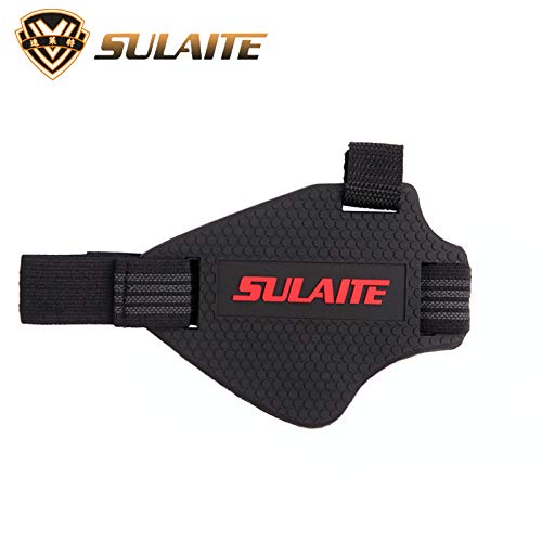 LUZE Motorcycle Protective Kneepad - Motorcycle Gear Shift Pad Riding Shoes Scuff Mark Protector Motorbike Boots Cover Shifter Guards 1 PCs