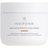 INNERSENSE Organic Beauty - Inner Reflection Sculpting Pomade (3.4oz) | Medium-Strong Hold, Sculpts + Defines | Polished, Residue-Free Finish, Smooths Frizz | Non-Toxic, Clean Styling