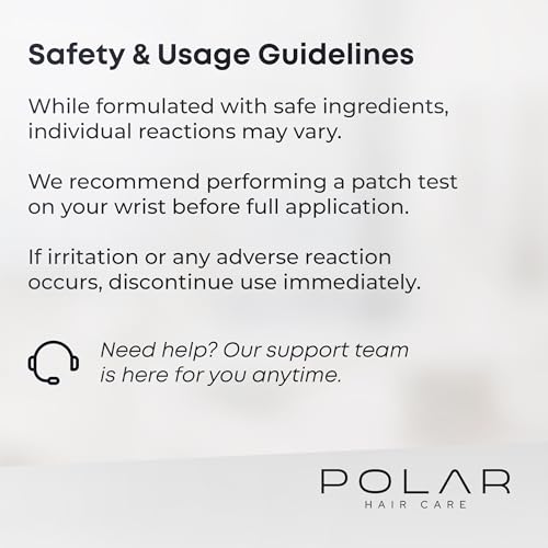 Polar Haircare - Blonde Dye Shampoo for Women and Men - Gray Coverage Color Cleanser, Semi-Permanent Golden Tone Kit, Light Color Wash, Quick Application Formula, Natural Looking Highlights 6.76 Fl Oz