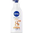 NIVEA Body Lotion, Extra Bright Repair Protect, 40X Vitamin C, 8 Superfoods, SPF30, PA+++, Whitening, 24hr Moisture, 19.4 fl oz (550ml)