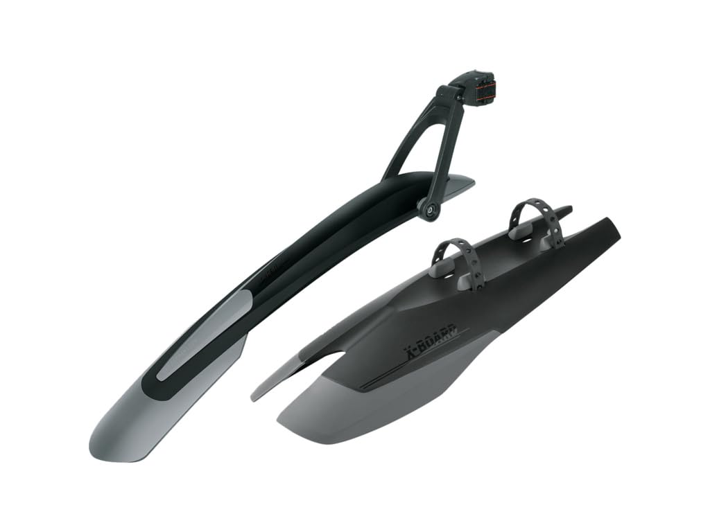 SKS Unisex Adult X-Board And X-Blade 29 Dirtboard Set Mudguard - Black, One Size SKMXBSET