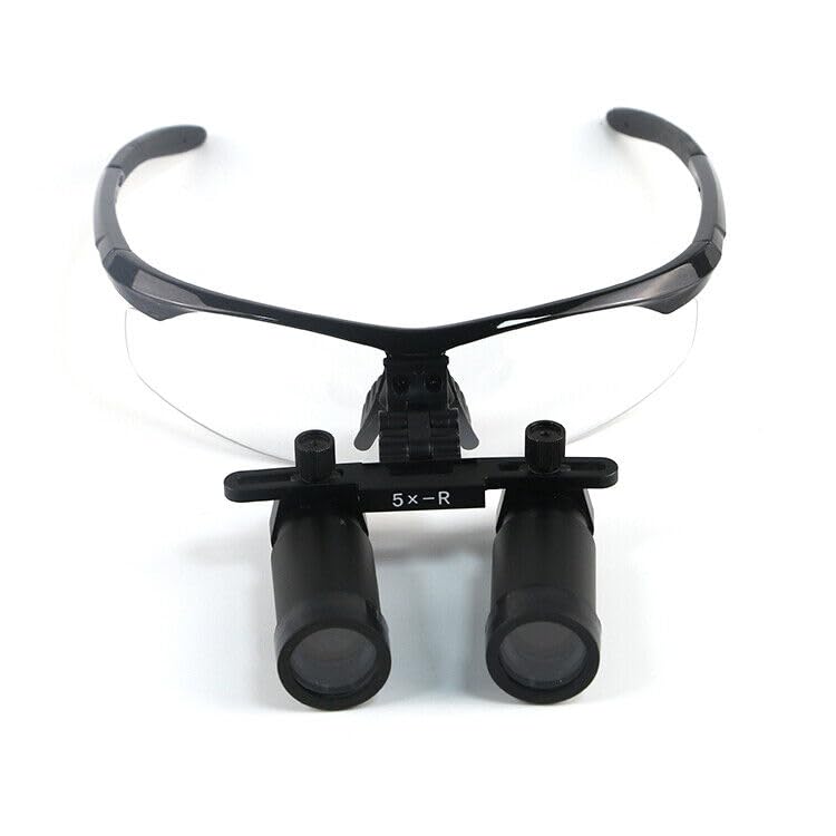 Working Distance With Magnifier Head Magnifier EustomA 3.5X Binocular Loupes - 420mm Working Distance ...