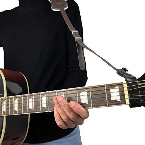 Perri’s Leathers Ltd.Guitar Strap Basic Leather Vintage Brown