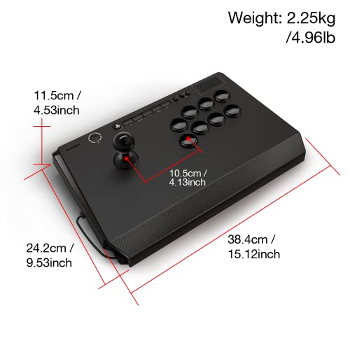 Qanba B1 Titan Wired Joystick for PlayStation 5/4 and PC