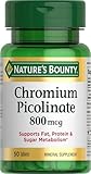 Nature's Bounty Chromium Picolinate, Supports