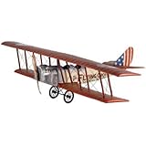 Authentic Models Medium Size Beige Flying Circus Jenny JN-7H Barnstormer Model Airplane