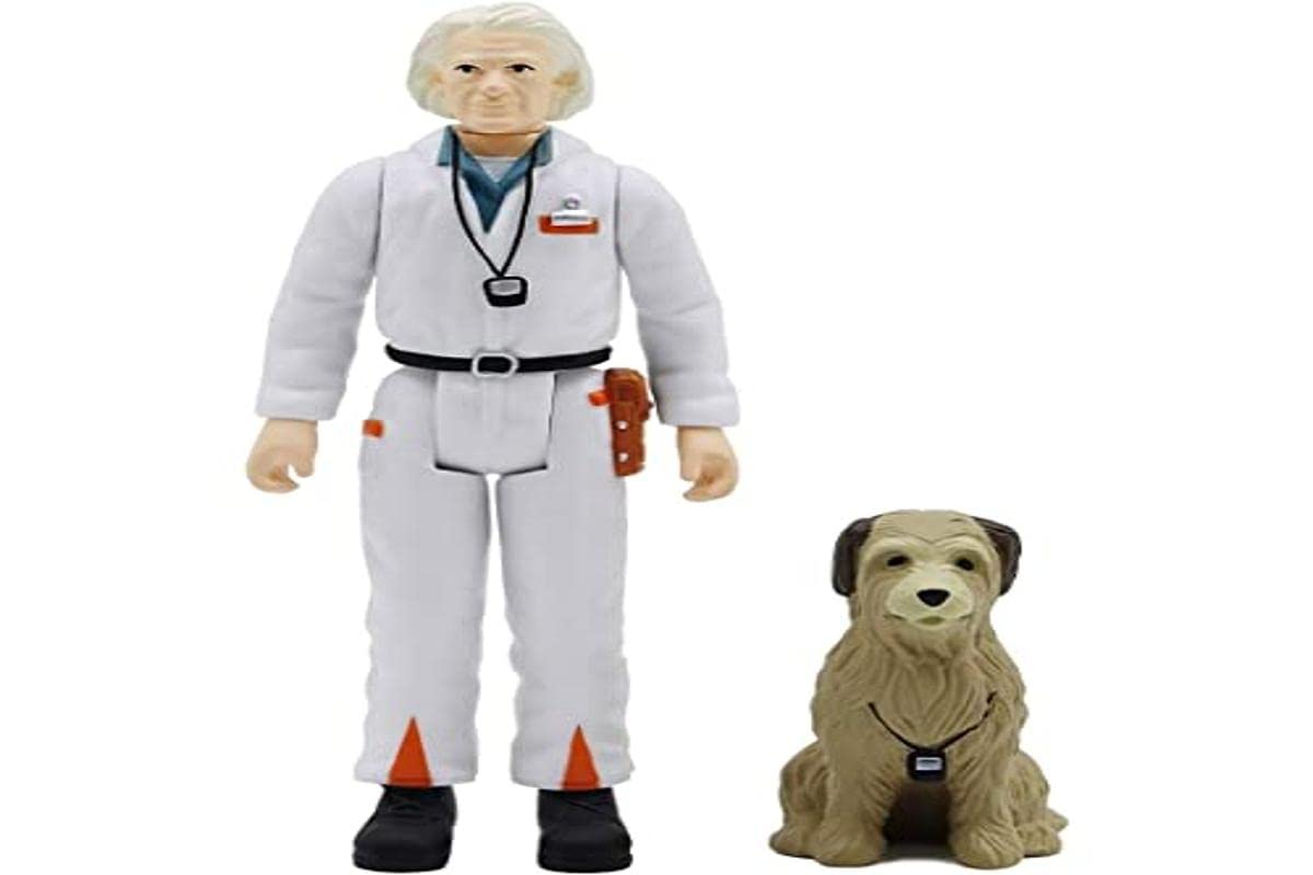SUPER7 ReAction Action Figure W2-80s Doc Brown