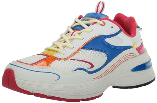 Desigual Zapatos de Mujer 4 Woman PU Zapatillas para Correr, Azul, 37 EU