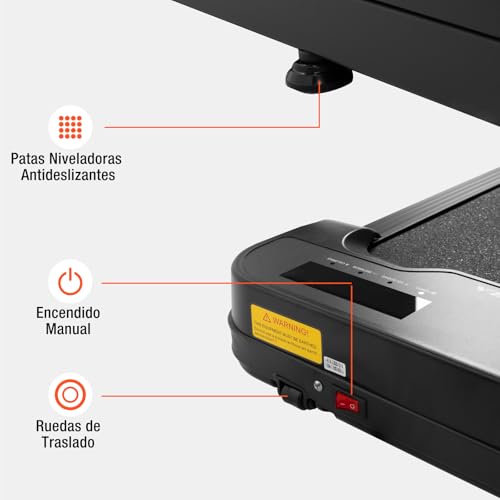 Altera Homestep Plus - Walking Pad Caminadora Eléctrica 1-10 km/h 2 HP | Compacta con Agarradera – Caminadora Portátil para Casa, Pantalla Digital, Entrenamiento Cardio, Para Caminar y Correr Suave