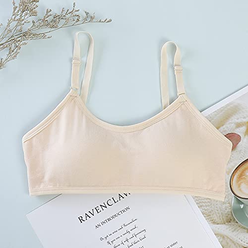 Big Girls Bra Comfort Flex Fit Seamless for Girl Teens with Adjustable Straps, Pull-on Design