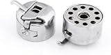 Kjzeex 2 Bobbin Cases & 8 Metal Bobbins for Singer Brother Janome view 5