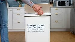 SIMPLI-MAGIC 79503 13 Gallon Touchless Sensor Trash