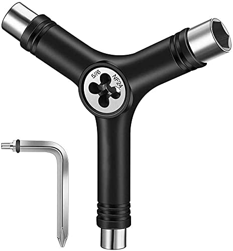 Namvo Skate Tools Hardware Skateboard tool Wrench, Skateboard Y-Tool for Assembly Disassembly, Repair and Replacement of Accessories