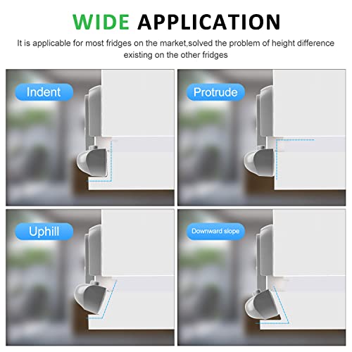 Freezer Door Lock for Kids - Refrigerator Fridge Door Lock，Child Proof Fridge Freezer Door Lock Apply to Max 1\