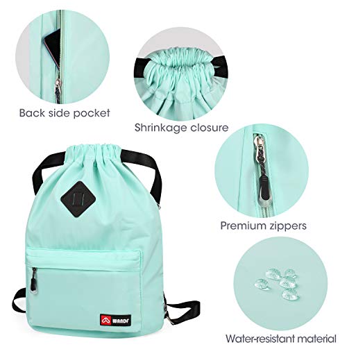 string bag with pockets