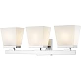 Z-Lite 1937-3V-CH Astor Vanity, 3-Light 180 Total Watts, Chrome