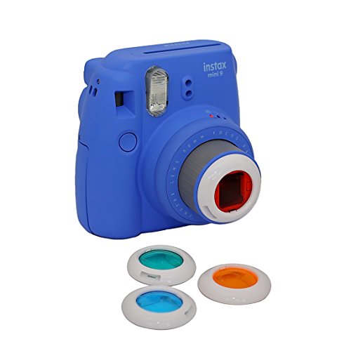 Fujifilm Instax Mini 9 Camera Ice Blue (USA) + Accessories kit for