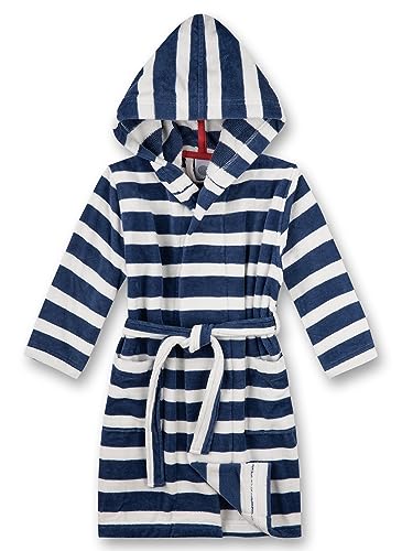 Sanetta 233053 Accappatoio, Ink Blue, 92 Bambino