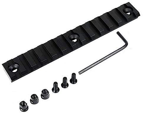 Ulightfire 135mm 13-Slot Weaver/Picatinny Rail Mount Adapter 20mm Low Profile Mount Rail Scope Mount Base