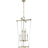 Maxim Lighting 16102CLHR Lucent - 8 Light Pendant in Traditional Style-42.25 Inches Tall and 21.25 Inches Wide, Installation: