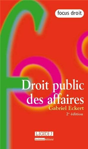Droit public des affaires