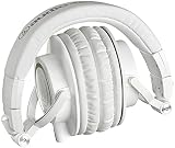 Audio-Technica M50xWH Professional Monitor Headphones White view 3