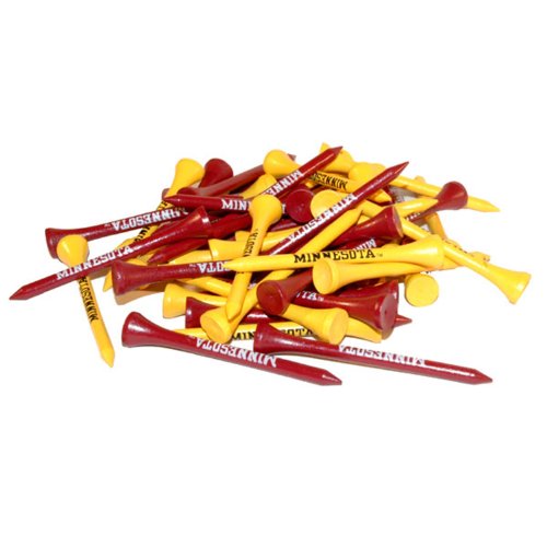 Team Golf NCAA Minnesota Golden Gophers Pack Of 50 Golf Tees 2-3/4" Golf Tees,…