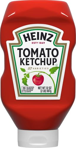 HEINZ TOMATO KETCHUP, 32 OZ BOTTLE