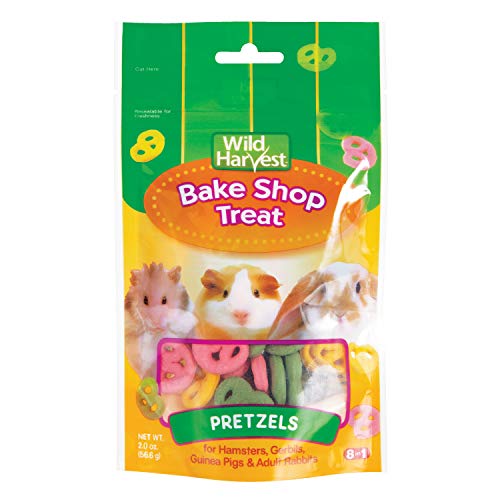WILD HARVEST FOOD AND UNIQUE EDIBLE TREATS FOR GUINEA PIGS, HAMSTERS, GERBILS, AND ADULT RABBITS