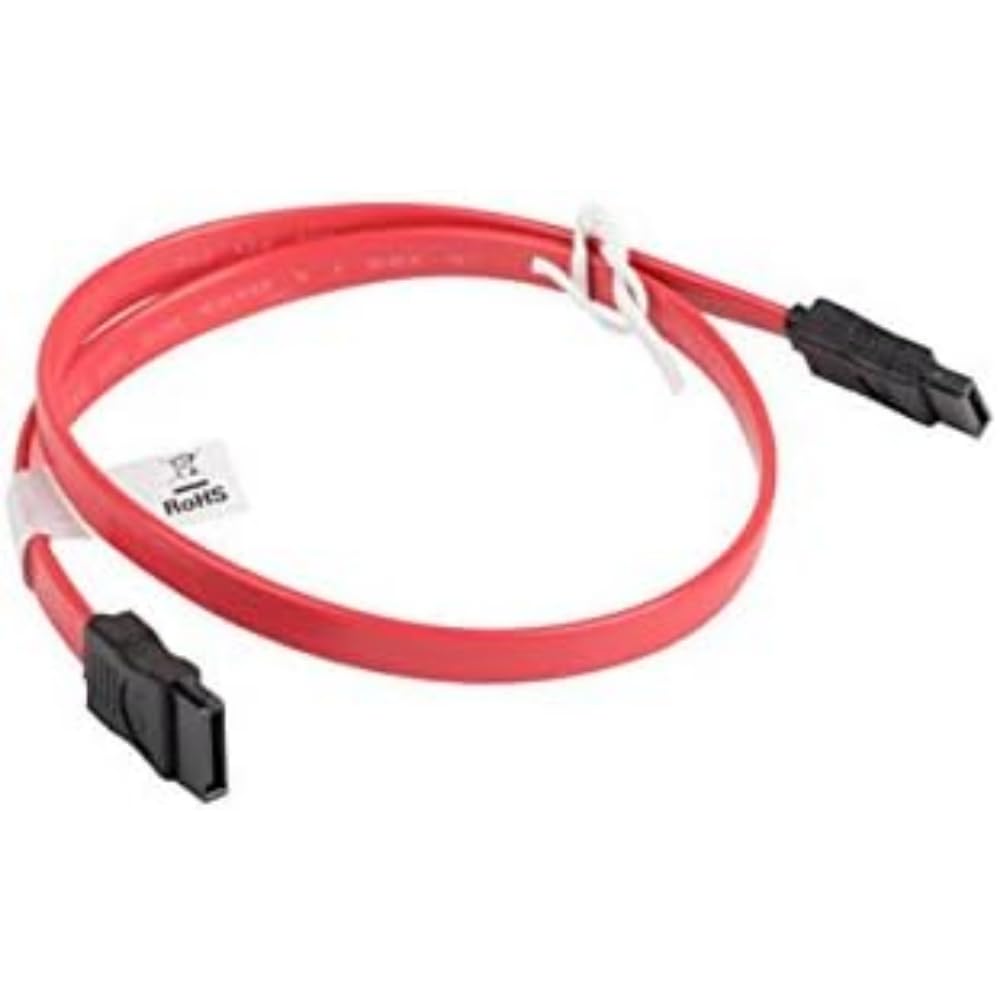 lanberg CA-SASA-10CU-0050-R SATA Data Connector III (7 Pin) Cable 50 cm Red