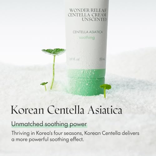PURITO Centella Unscented Cream, Korean Centella, for All Skin Types, Soothing, Facial Cream for face, K-Beauty, Korean Skin Care, 50 ml 1.7 fl.oz