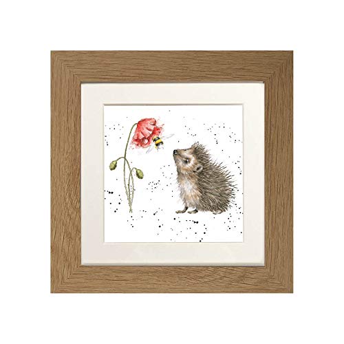 Wrendale Designs - 'Busy As A Bee' Framed Card - Oak