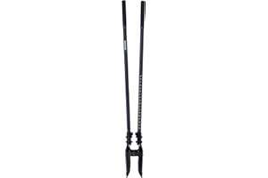 VEVOR Post Hole Digger, Heavy Duty Post Hole Digger with Fiberglass Handle, Manual Hole Digger with Scale Markings and Metal 